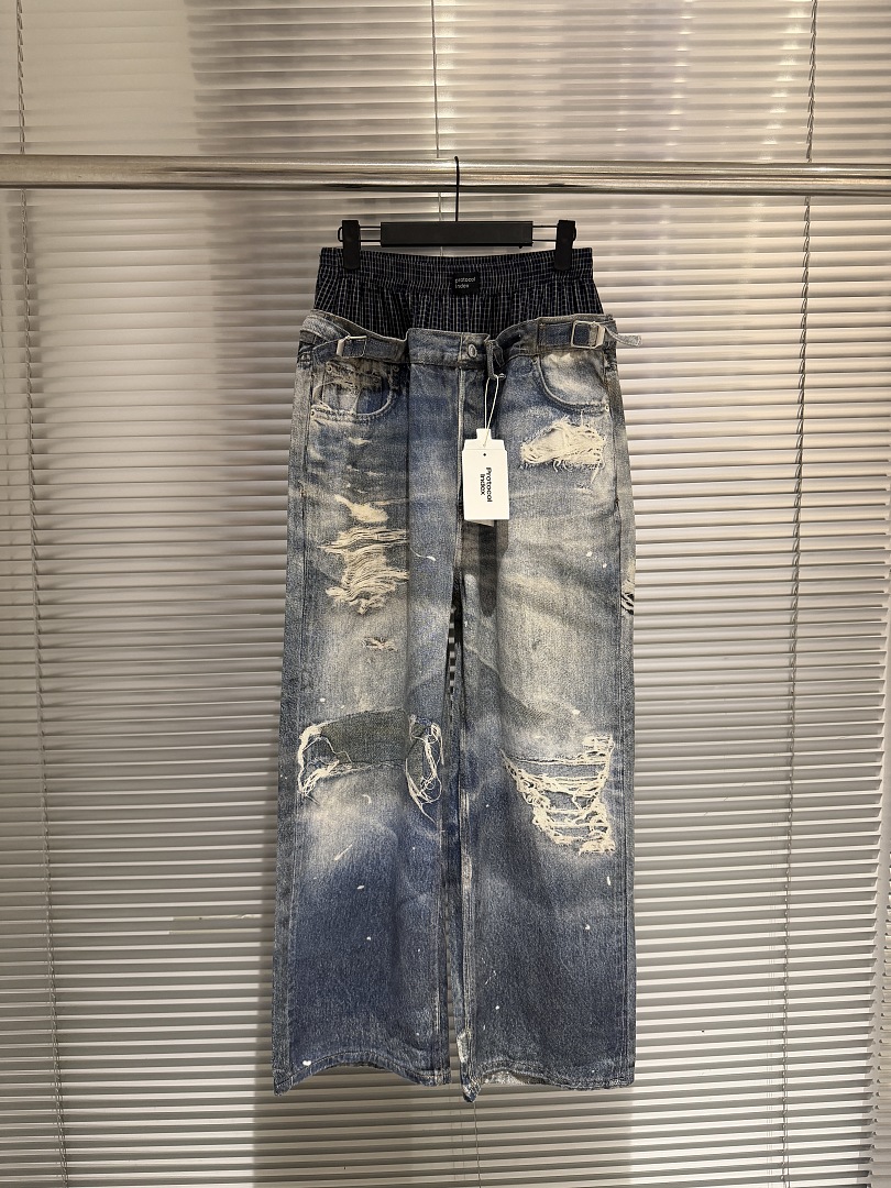 Best Version PTL INDEX Double- - đánh giá và giá Shorts Denim Frayed