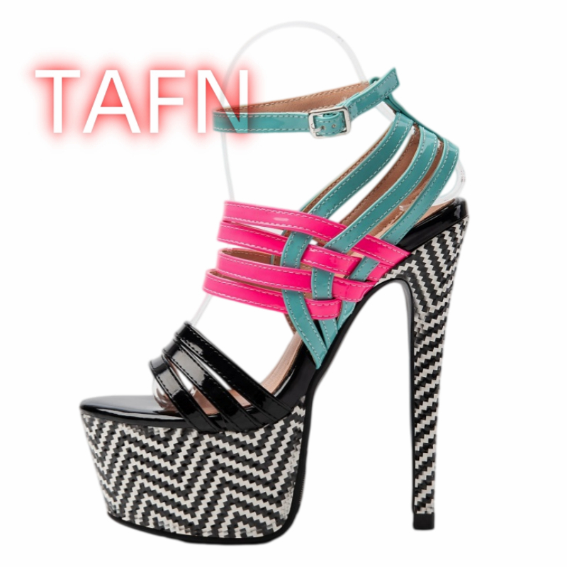 Multicolor Strappy Heels Women - đánh giá và giá Sandal Strappy Heeled
