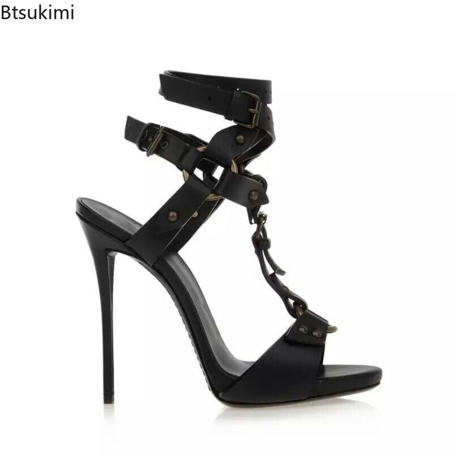 Sexy Circle Cross Strappy Glad - đánh giá và giá Sandal Strappy Heeled