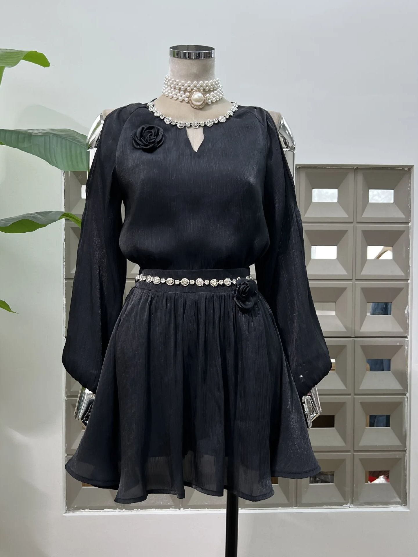 Women Two-Piece Dresses Off-Sh - đánh giá và giá Blouse Off Shoulder