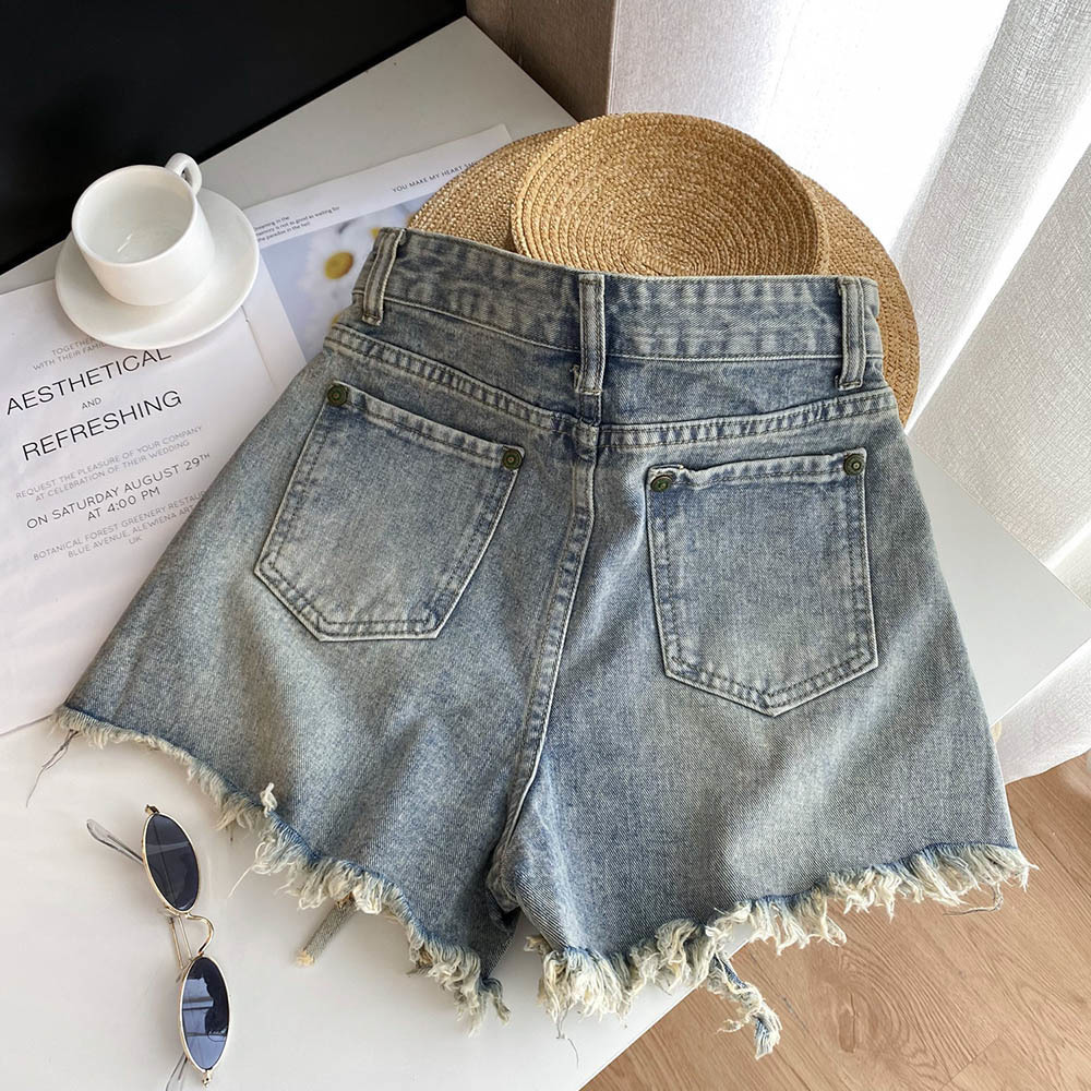 Fashion Hot Shorts Sexy Fringe - đánh giá và giá Shorts Denim Frayed